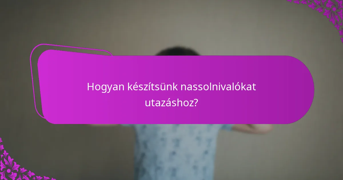 Hogyan befolyásolják az étrendi korlátozások a nassolnivalók választását?