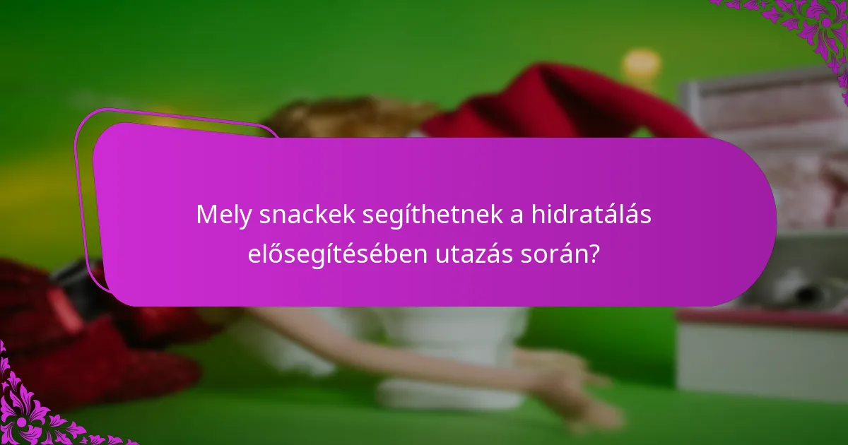 Mely italok a leghatékonyabbak a hidratálásra autós utakon?