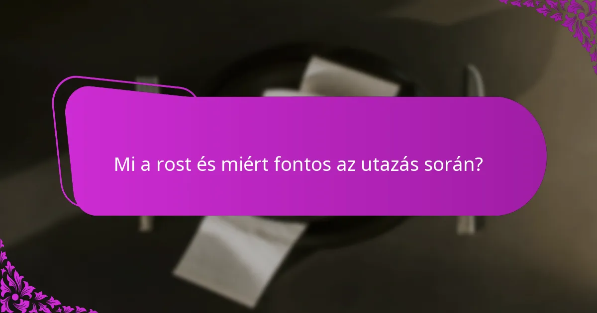Mik a legjobb rostban gazdag ételek, amelyeket repülés előtt érdemes fogyasztani?