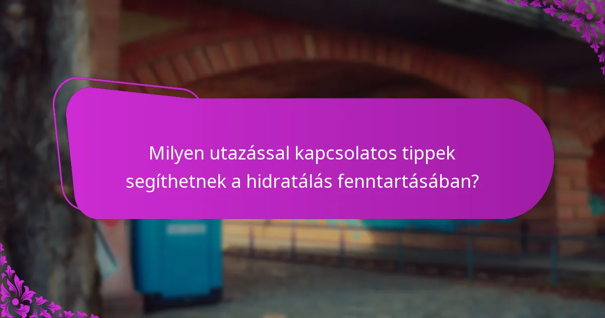 Milyen vizuális segédeszközök segíthetnek a hidratálási igények nyomon követésében?